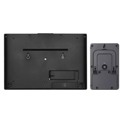 Ασύρματος μετεωρολογικός σταθμός με ξυπνητήρι 3xAAA/5V + 2xAAA μαύρο