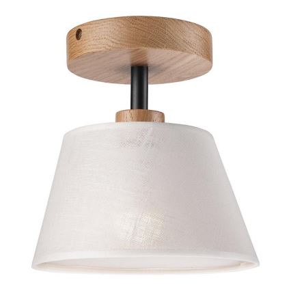 Πλαφονιέρα ANTONIO 1xE14/60W/230V λευκό/δρυς