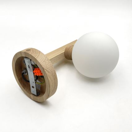 Απλίκα ANTONIO 1xG9/5W/230V δρυς/λευκό