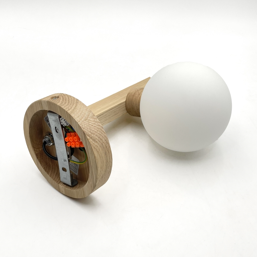 Απλίκα ANTONIO 1xG9/5W/230V δρυς/λευκό