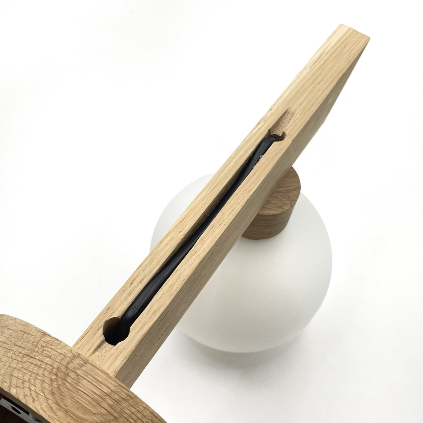 Απλίκα ANTONIO 1xG9/5W/230V δρυς/λευκό