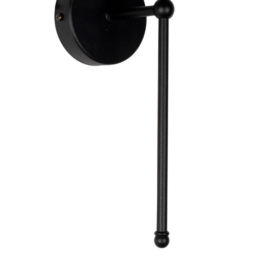 Απλίκα MADELA 1xE14/40W/230V λευκή/μαύρη