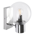 Απλίκα SFERIO 1xE14/5W/230V γυαλιστερό χρώμιο/διάφανο