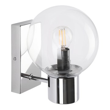 Απλίκα SFERIO 1xE14/5W/230V γυαλιστερό χρώμιο/διάφανο