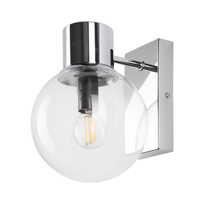 Απλίκα SFERIO 1xE14/5W/230V γυαλιστερό χρώμιο/διάφανο
