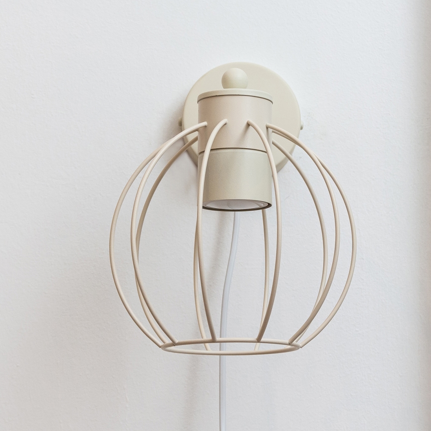 Απλίκα STARLIGHT 1xGU10/10W/230V σε κρεμ απόχρωση