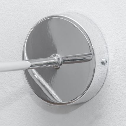 Απλίκα τοίχου OXFORD 1xE27/15W/230V γυαλιστερό χρώμιο