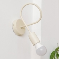 Απλίκα τοίχου OXFORD 1xE27/15W/230V εκρού