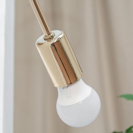 Απλίκα τοίχου OXFORD 1xE27/15W/230V, χρυσή