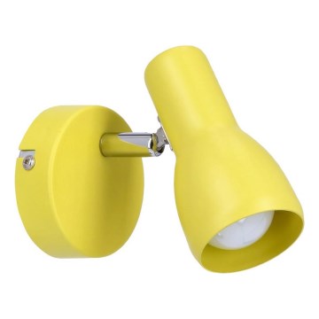 Απλίκα τοίχου PICARDO 1xE14/40W/230V κίτρινο
