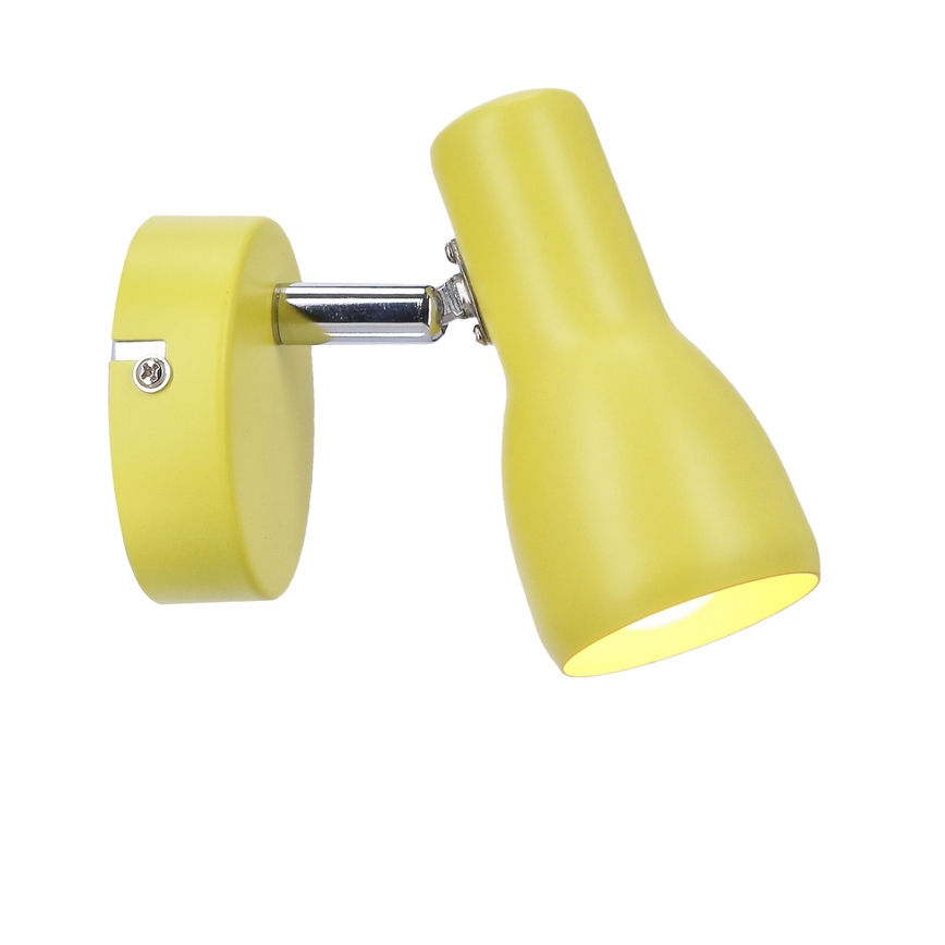 Απλίκα τοίχου PICARDO 1xE14/40W/230V κίτρινο