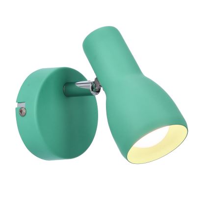 Απλίκα τοίχου PICARDO 1xE14/40W/230V τιρκουάζ