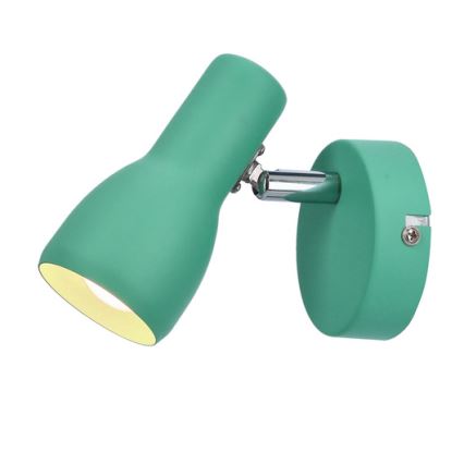 Απλίκα τοίχου PICARDO 1xE14/40W/230V τιρκουάζ