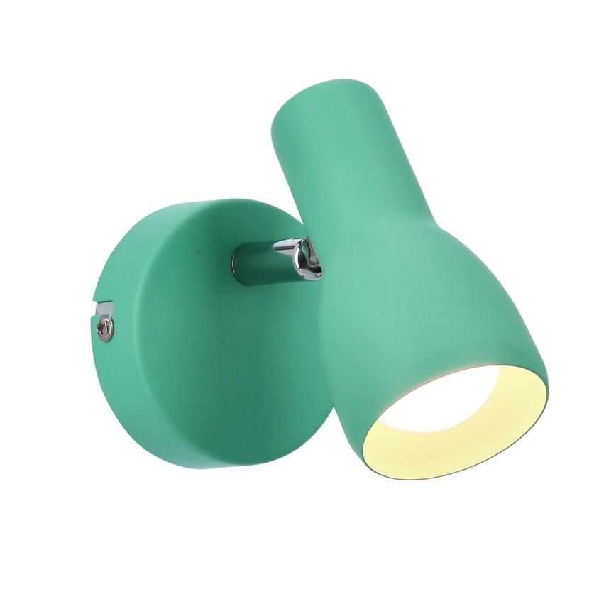 Απλίκα τοίχου PICARDO 1xE14/40W/230V τιρκουάζ