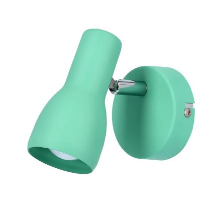 Απλίκα τοίχου PICARDO 1xE14/40W/230V τιρκουάζ