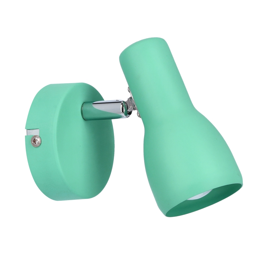 Απλίκα τοίχου PICARDO 1xE14/40W/230V τιρκουάζ