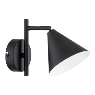 Απλίκα ZELTA 1xE27/15W/230V μαύρη