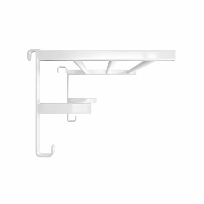 Απλώστρα πετσετών για καλοριφέρ μπάνιου HF SHEFFIELD 52x28,4 εκ. λευκή