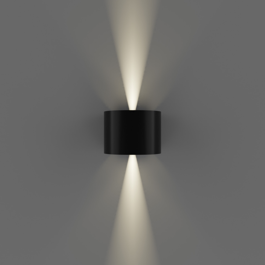 APLED - Φως τοίχου εξωτερικού χώρου LED OVAL 2xLED/3W/230V IP65