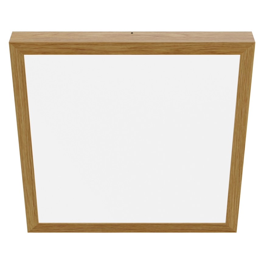 APLED - LED Πλαφονιέρα οροφής QUADRA LED/40W/230V βελανιδιά