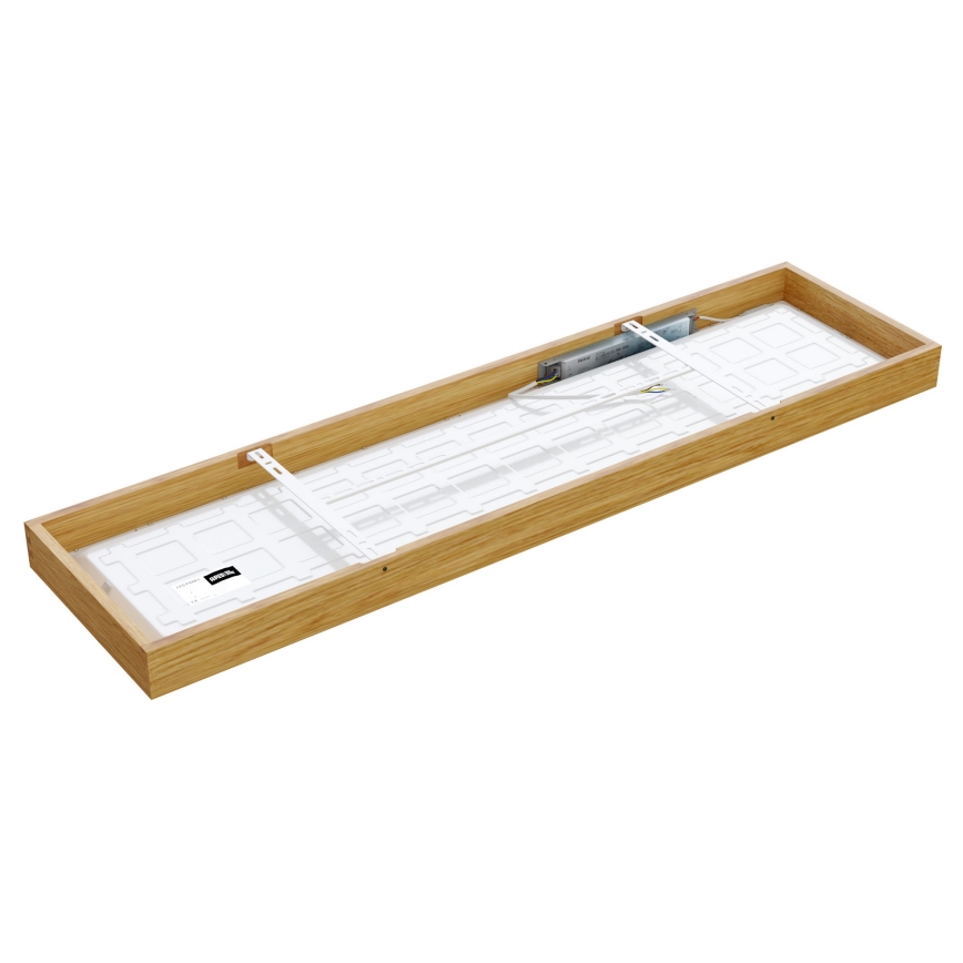 APLED - LED Πλαφονιέρα οροφής QUADRA LED/42W/230V βελανιδιά