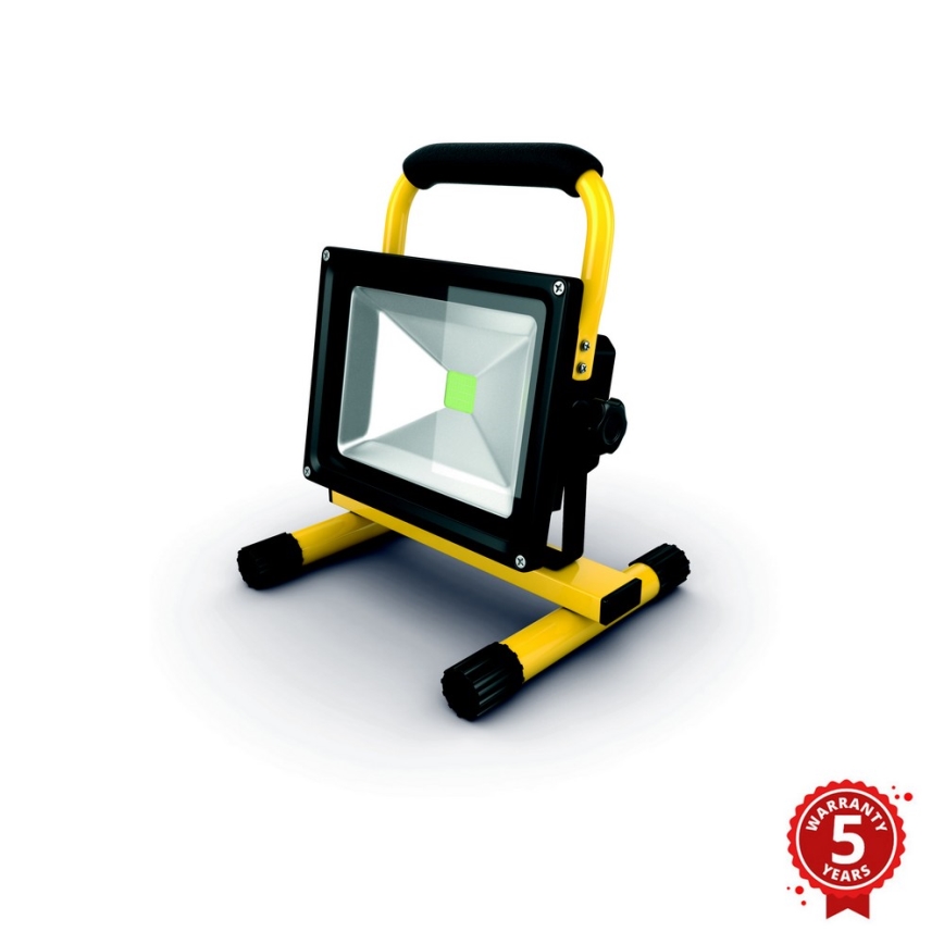 APLED - LED Προβολέας Μπαταρίας LED/20W/230V IP65 6000K 2200 mAh