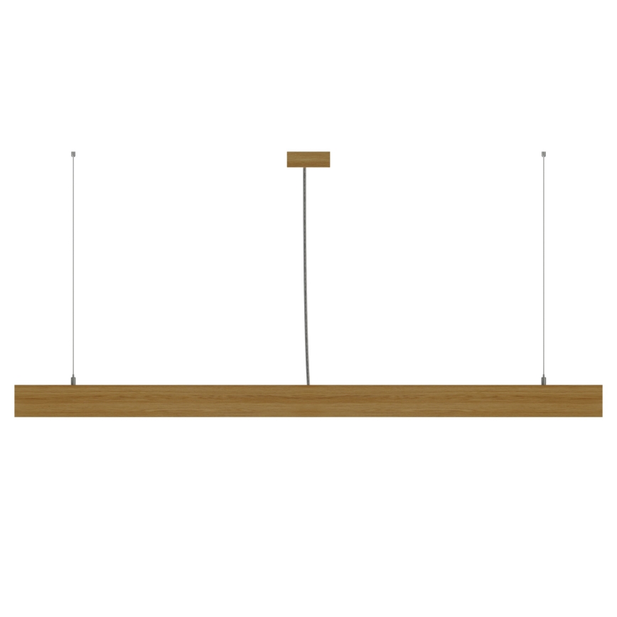 APLED - LED Κρεμαστό φωτιστικό LOOK LED/48W/230V 4000K 150 cm βελανιδιά