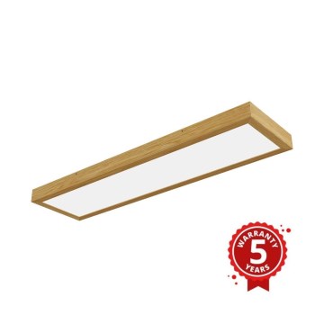 APLED - LED Πλαφονιέρα οροφής QUADRA LED/42W/230V βελανιδιά
