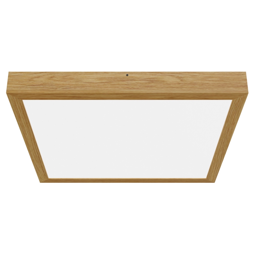 APLED - LED Πλαφονιέρα οροφής QUADRA LED/40W/230V βελανιδιά