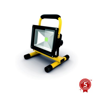 APLED - LED Προβολέας Μπαταρίας LED/20W/230V IP65 6000K 2200 mAh
