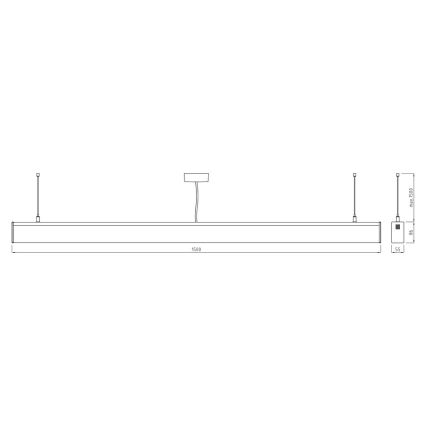 APLED - LED Φως φθορισμού LOOK LED/48W/230V 4000K