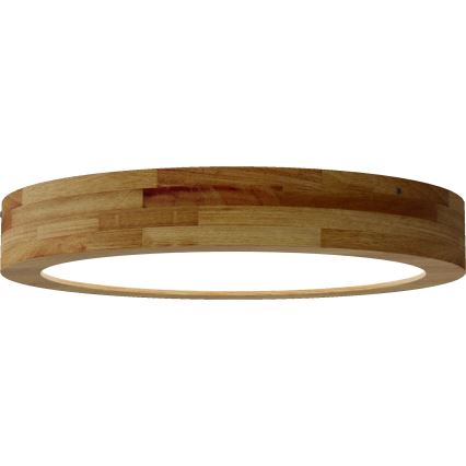 APLED - LED Φωτιστικό οροφής RONDO LED/36W/230V δ. 40 cm βελανιδιά
