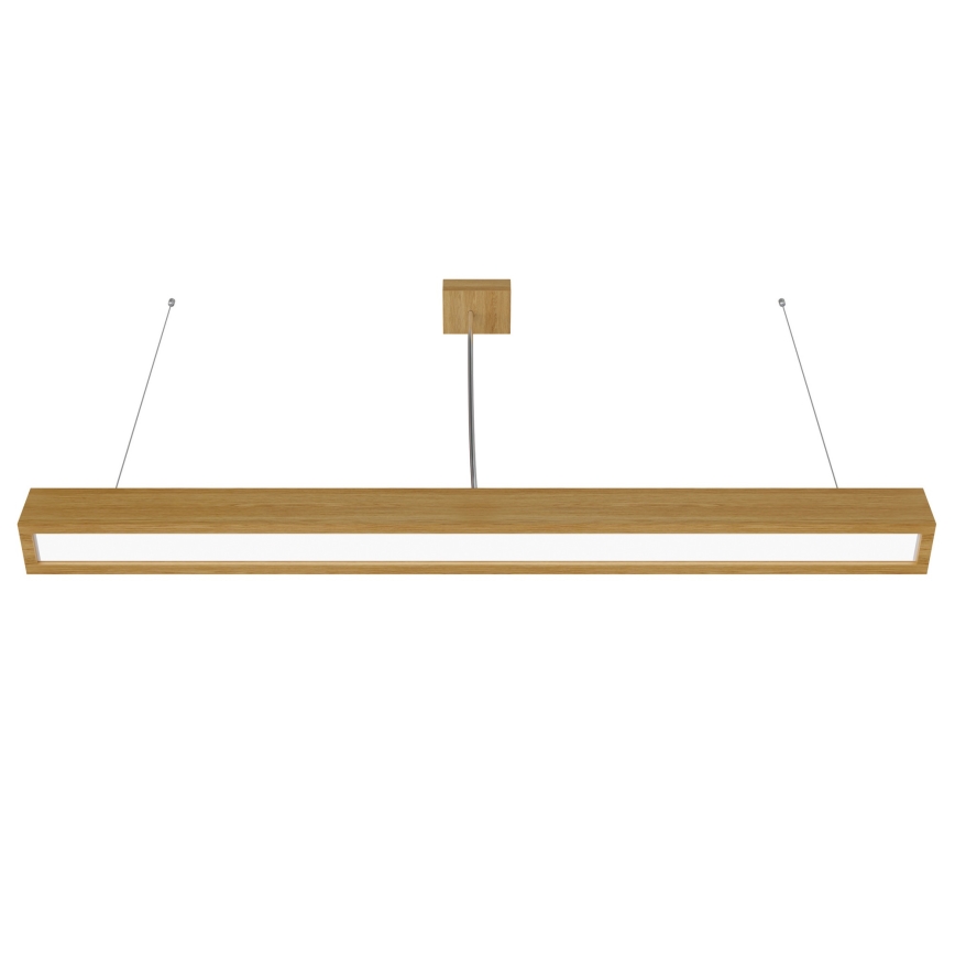 APLED -  Κρεμαστό LED φωτιστικό LOOK LED/36W/230V 4000K 120 cm δρυς
