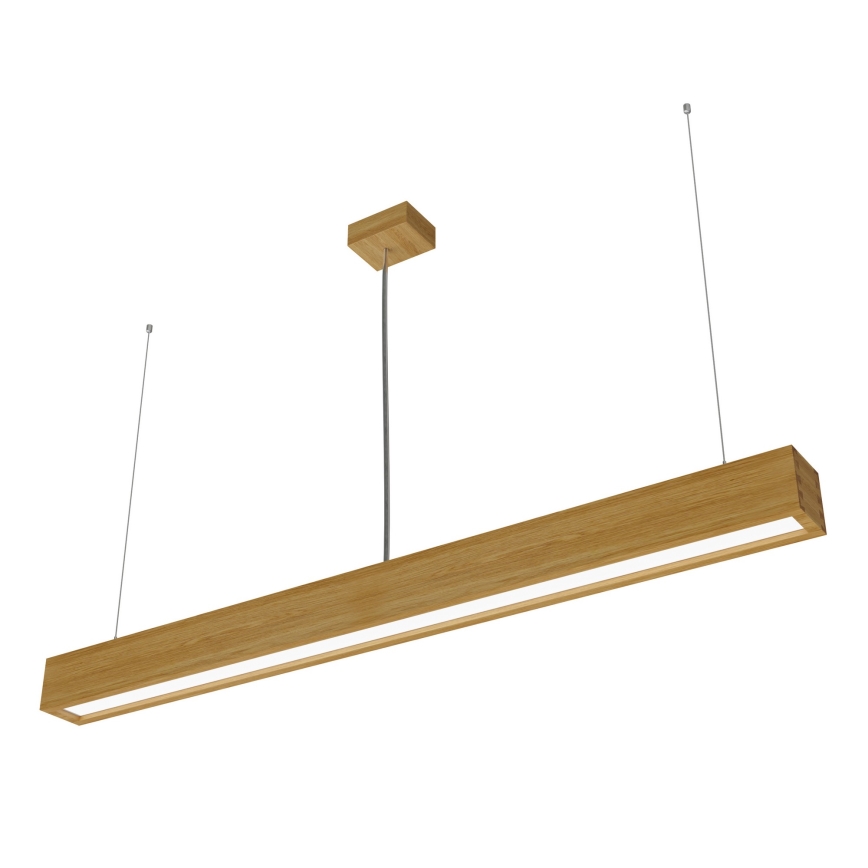 APLED -  Κρεμαστό LED φωτιστικό LOOK LED/36W/230V 4000K 120 cm δρυς