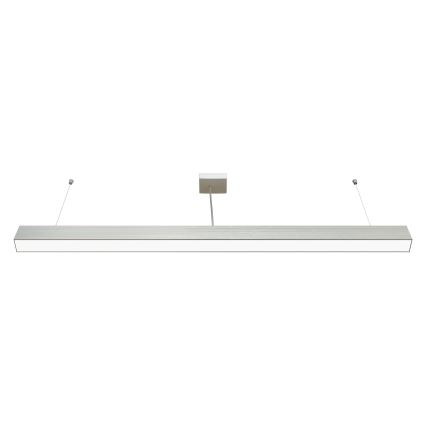 APLED -  Κρεμαστό φωτιστικό οροφής LED LOOK LED/46W/230V 4000K 120 cm ασημί