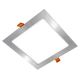 APLED - Κρεμαστό φωτιστικό οροφής μπάνιου LED SQUARE LED/18W/230V IP41 220x220 mm