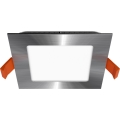 APLED - Κρεμαστό φωτιστικό οροφής μπάνιου LED SQUARE LED/6W/230V IP41 110x110 mm