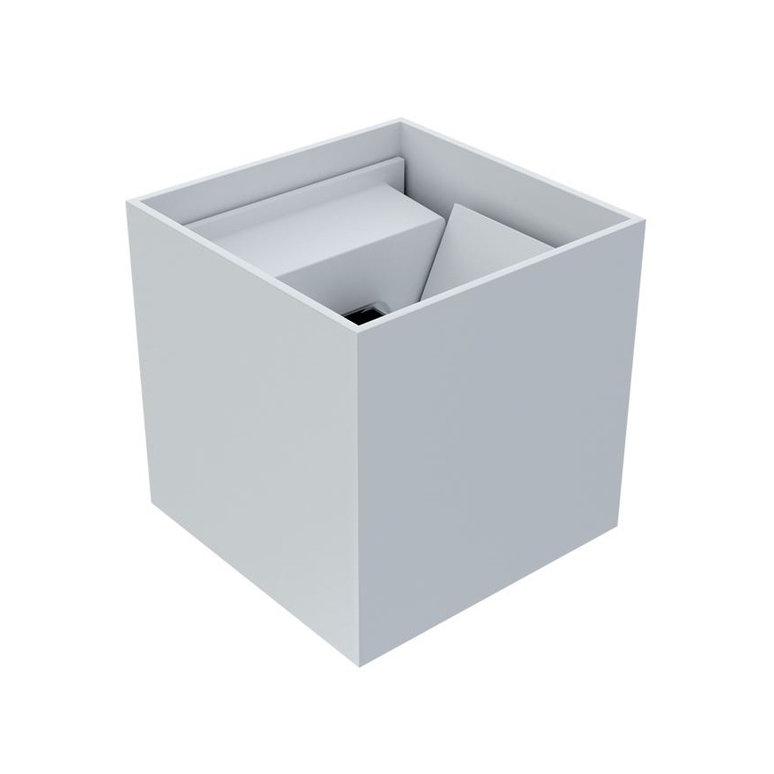 APLED - Φως τοίχου εξωτερικού χώρου LED CUBE 2xLED/3W/230V IP65