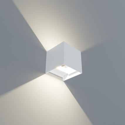 APLED - Φως τοίχου εξωτερικού χώρου LED CUBE 2xLED/3W/230V IP65