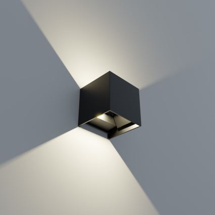 APLED - Φως τοίχου εξωτερικού χώρου LED CUBE 2xLED/3W/230V IP65