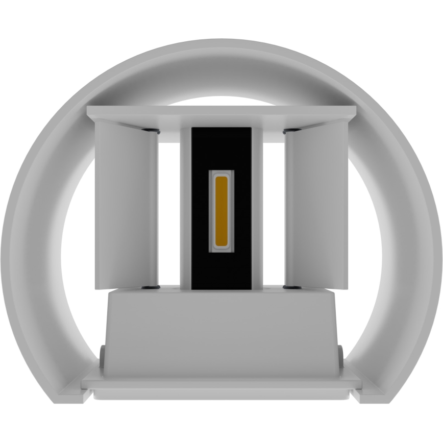 APLED - Φως τοίχου εξωτερικού χώρου LED OVAL 2xLED/3W/230V IP65
