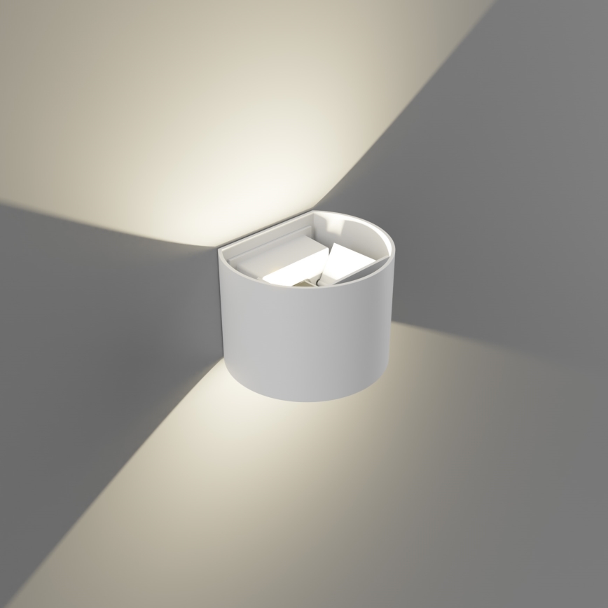 APLED - Φως τοίχου εξωτερικού χώρου LED OVAL 2xLED/3W/230V IP65