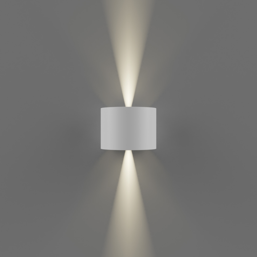 APLED - Φως τοίχου εξωτερικού χώρου LED OVAL 2xLED/3W/230V IP65