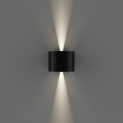APLED - Φως τοίχου εξωτερικού χώρου LED OVAL 2xLED/3W/230V IP65