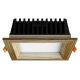 APLED - Χωνευτό φωτιστικό οροφής LED SQUARE WOODLINE LED/6W/230V 4000K 12x12 cm μασίφ ξύλο τέφρας