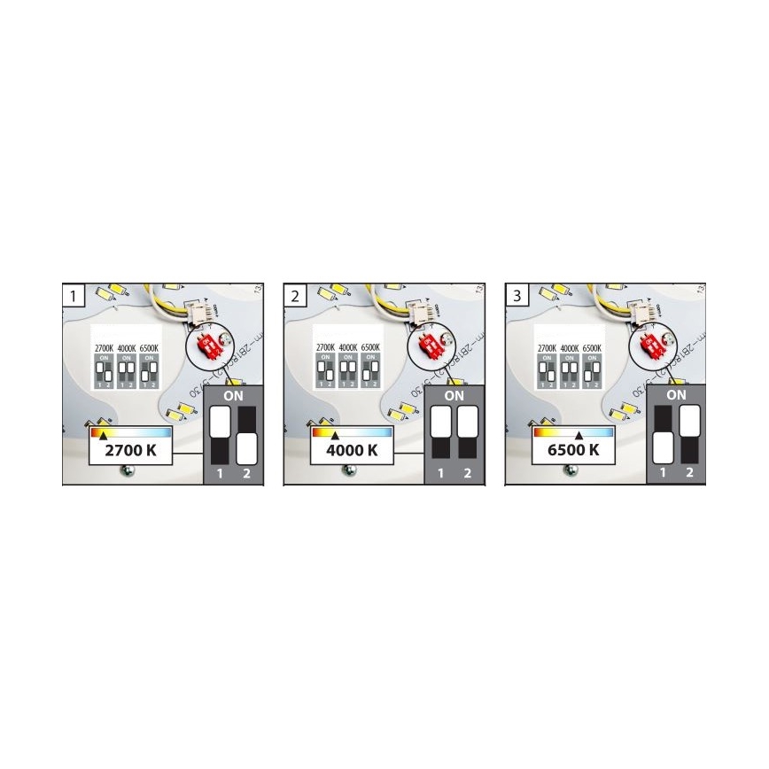 APLED - Φωτιστικό οροφής LED μπάνιου με αισθητήρα LENS LED/16W/230V IP44 2700-6500K