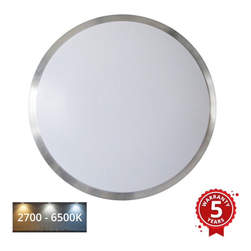 APLED - Φωτιστικό οροφής LED με αισθητήρα LENS PP TRICOLOR LED/18W/230V IP44 2700 - 6500K 1210lm