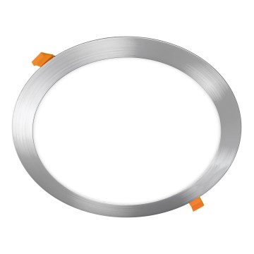 APLED - Χωνευτό Φωτιστικό μπάνιου LED RONDO LED/24W/230V IP40 διάμετρος 30 cm ματ χρώμιο