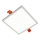 APLED - Χωνευτό Φωτιστικό LED SQUARE SLIM LED/16W/230V 14,5x14,5 cm λευκό