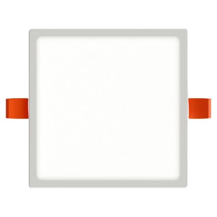 APLED - Χωνευτό Φωτιστικό LED SQUARE SLIM LED/16W/230V 14,5x14,5 cm λευκό